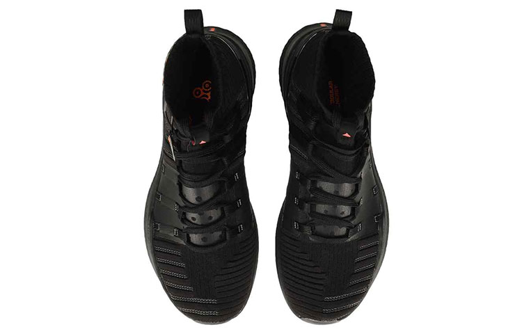 Shop (Women) Li-Ning 'Black Orange' AFPP012-2