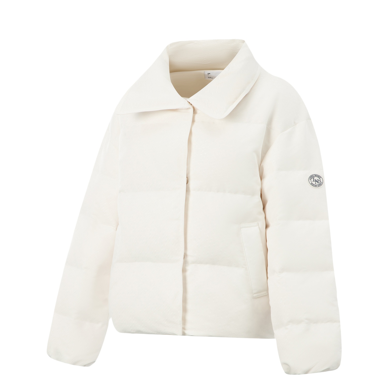 (Women) Li-Ning  Sports Lifestyle Embroidered Logo Down Jacket with Stand Collar. AYMV308-2