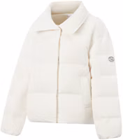 (Women) Li-Ning Sports Lifestyle Embroidered Logo Down Jacket with Stand Collar. AYMV308-2