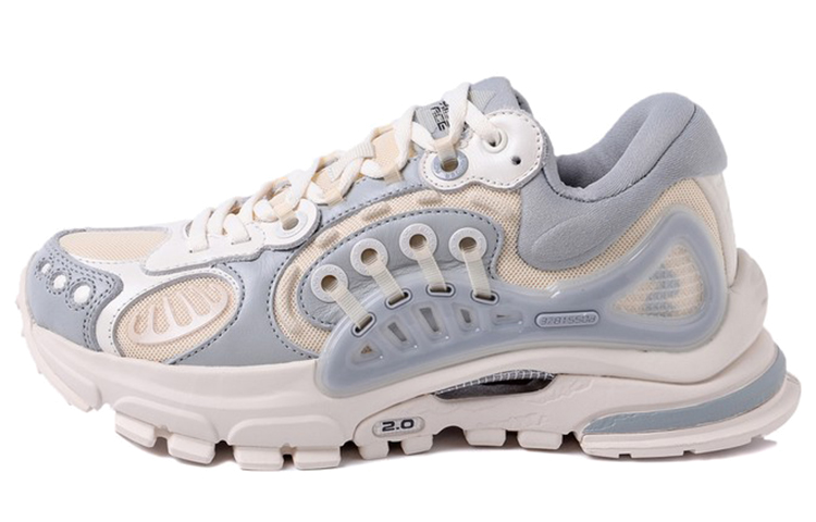 (Women) Li-Ning Ace 2 'Paris Fashion Week Apricot Grey' ARHR092-3