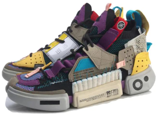 (W) Li-Ning Ace Low ''Multicolor Groen'' AGBQ066-2 Shop (W) Li-Ning Ace Low ''Multicolor Groen'' AGBQ066-2
