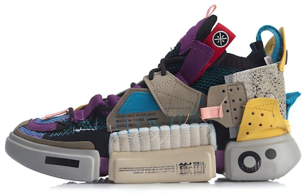 (Women) Li-Ning Ace Low 'Multicolor Grey' AGBQ066-1 Buy (Women) Li-Ning Ace Low 'Multicolor Grey' AGBQ066-1