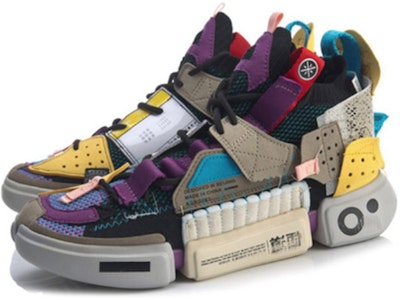 (W) 리닝 에이스 로우 '멀티 그레이' AGBQ066-1 Shop (W) 리닝 에이스 로우 '멀티 그레이' AGBQ066-1