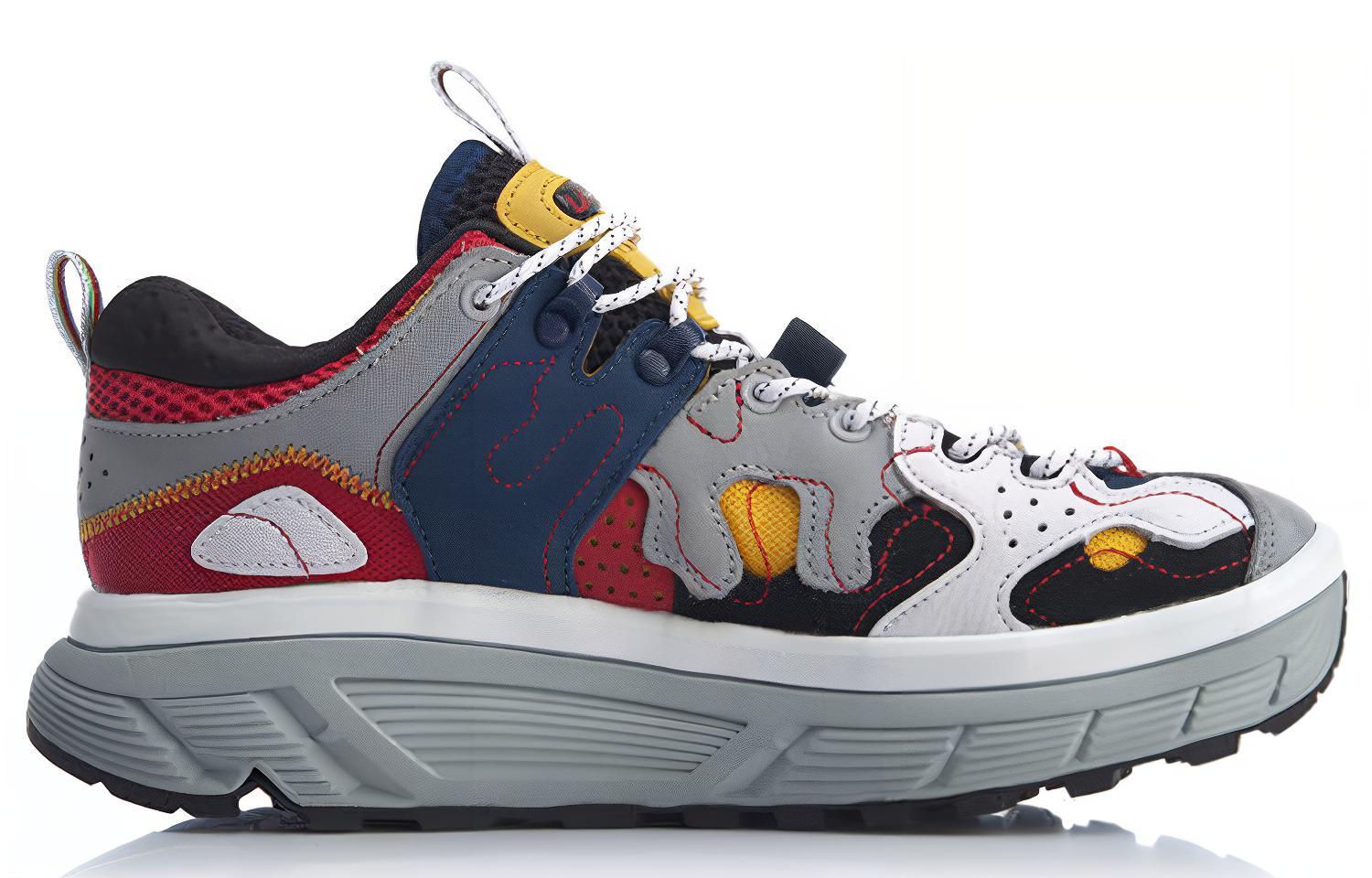 Order (W) Li-Ning Ace Low 'Kuning Multicolor' Sneakers AGBQ072-2