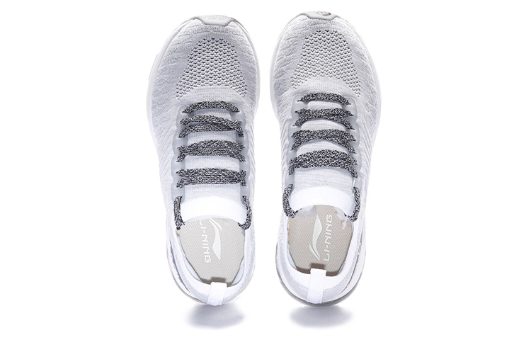 Shop (W) Scarpe da Running Li-Ning Air Arc Cushion ''Grigio Bianco'' ARHM056-3