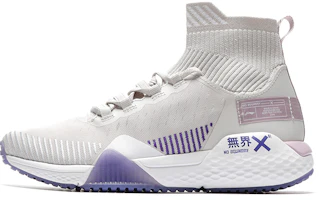 (Women) Li-Ning All City 'Breathable High-Top Grey Purple' AFJP006-3 (Women) Li-Ning All City 'Breathable High-Top Grey Purple' AFJP006-3