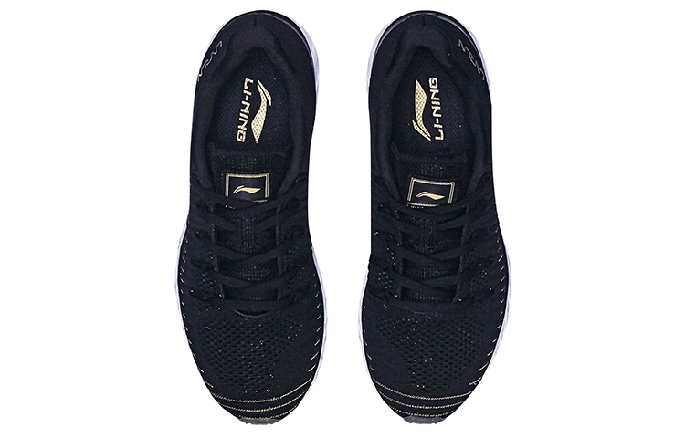 Shop (W) Scarpe Running Assorbenti Li-Ning All Guard ''Nero Oro''. ARHN198-4