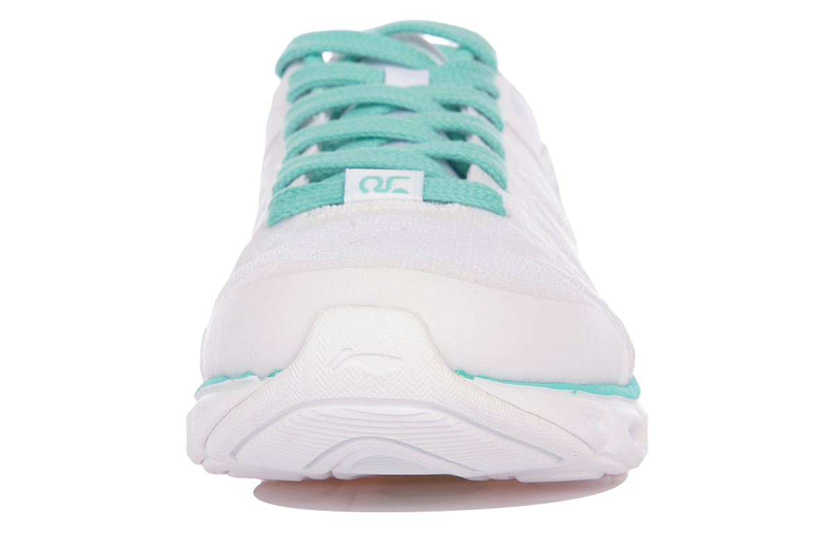 Shop (Women) Li-Ning Arc 3 'White Green' ARHH048-5