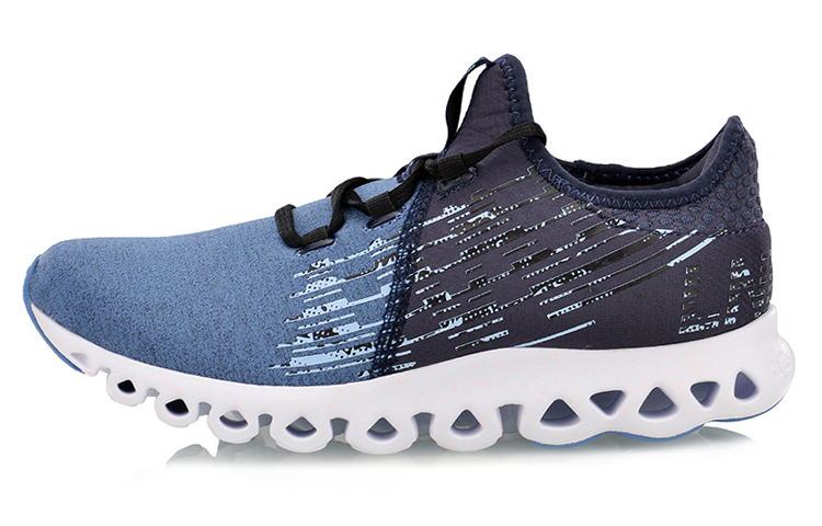 Buy (W) Li-Ning Arc ''Chaussure de Course Respirante Amortissante Bleu'' ARHM072-4