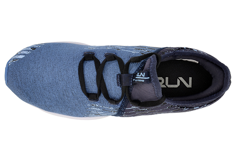 Lookbook (W) Li-Ning Arc ''Chaussure de Course Respirante Amortissante Bleu'' ARHM072-4