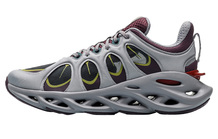 (Women) Li-Ning Arc 'Grey Burgundy' ARHP226-3