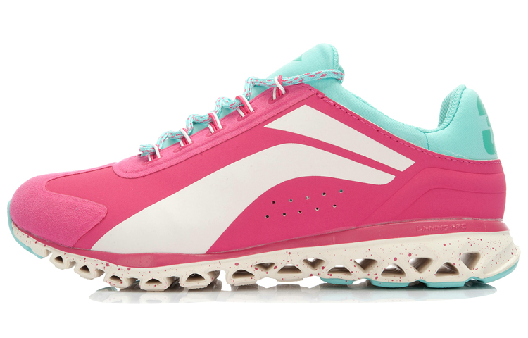 Buy (W) 李寧 アーク「衝撃吸収ピンク」(リーニン アーク「ショウゲキキュウシュウピンク」) ALTJ018-3