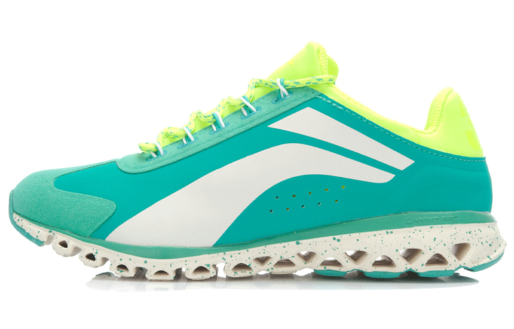 (Women) Li-Ning Arc 'Shock-Absorbing Running Shoe - Green' ALTJ018-2