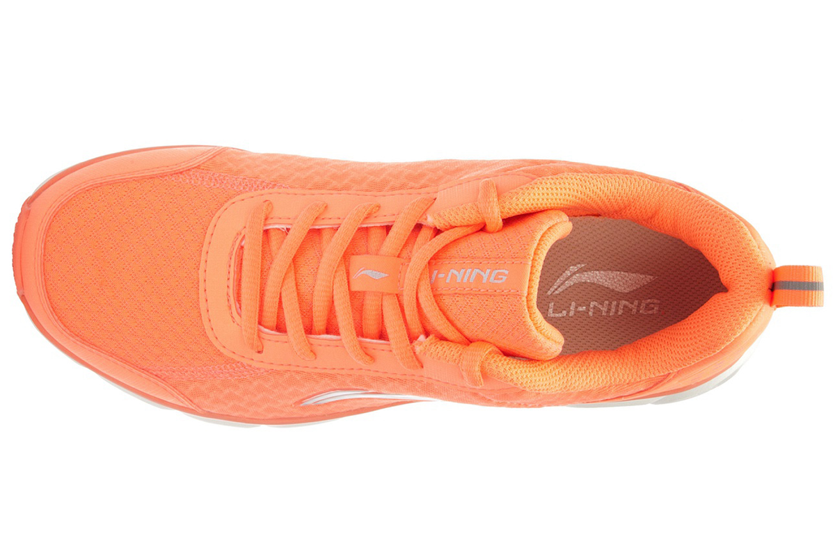 Lookbook (Women) Li-Ning Arc Ace 5 'Orange' 'Element Shock-Absorbing Running Shoe' ARHK054-1