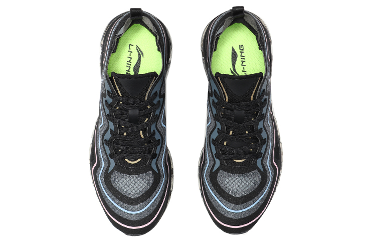 Shop (Women) Li-Ning Arc Ace 'Black Grey' ARHP154-4