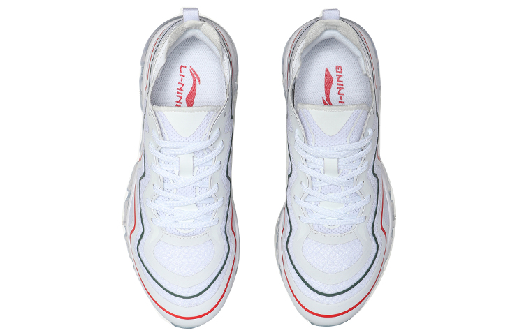 Shop (W) Li-Ning Arc Ace 'Blanco Rojo' ARHP154-1