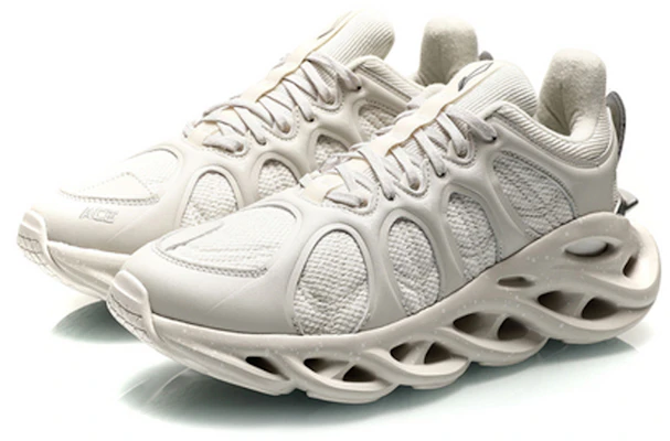 (W) Li-Ning Arc Ace NY Fashion Week 2019 ''Cream White'' Sneakers ARHP308-2 Lookbook (W) Li-Ning Arc Ace NY Fashion Week 2019 ''Cream White'' Sneakers ARHP308-2