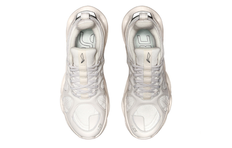 Shop (W) 리닝 아크 에이스 NYFW '19 크림 화이트 (Li-ning Akeu Eeiseu NYFW '19 Keurim Hwaiteu) ARHP308-2