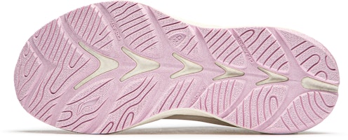 中國李寧 弧CRC 減震耐磨防滑 低幫 跑步鞋 女款 米白粉 Sizing 中國李寧 弧CRC 減震耐磨防滑 低幫 跑步鞋 女款 米白粉