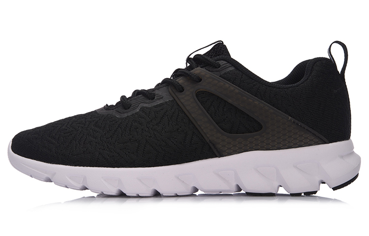 (Women) Li-Ning Arc Element Low Running Shoes 'Black White' ARHM074-4