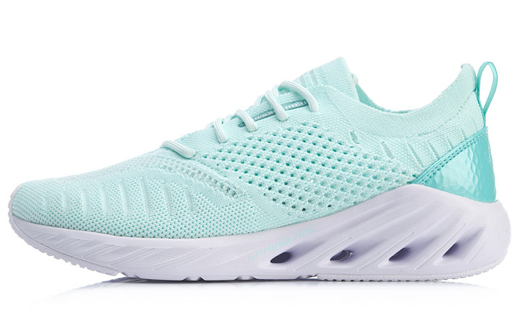 (Women) Li-Ning Arc Low Running Shoes 'Fluorescent Jade' ARHP048-5
