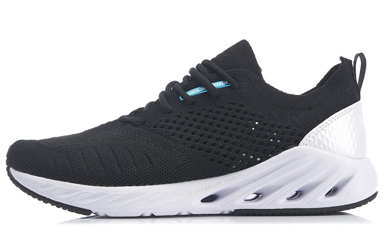 (Women) Li-Ning Arc Running Shoes 'Black White' ARHP048-1