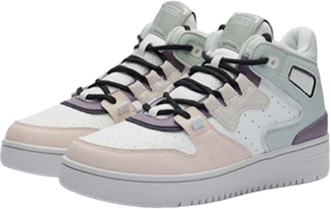 LiNing李寧 進擊 2020 耐磨 中幫 復古籃球鞋 女款 柔玫瑰粉色 Lookbook LiNing李寧 進擊 2020 耐磨 中幫 復古籃球鞋 女款 柔玫瑰粉色