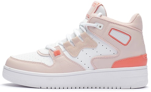 LiNing李寧 進擊 2020 減震防滑耐磨 高筒 復古籃球鞋 女款 粉白 Buy LiNing李寧 進擊 2020 減震防滑耐磨 高筒 復古籃球鞋 女款 粉白