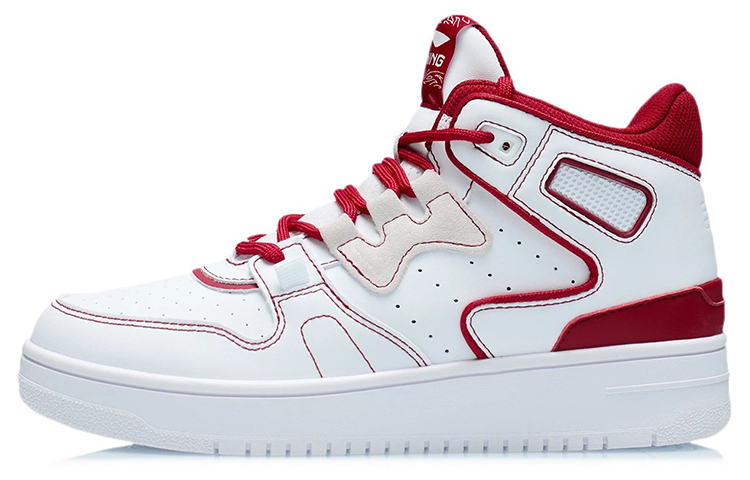 (Women) Li-Ning Attack 2020 'White Red' AGBQ116-9