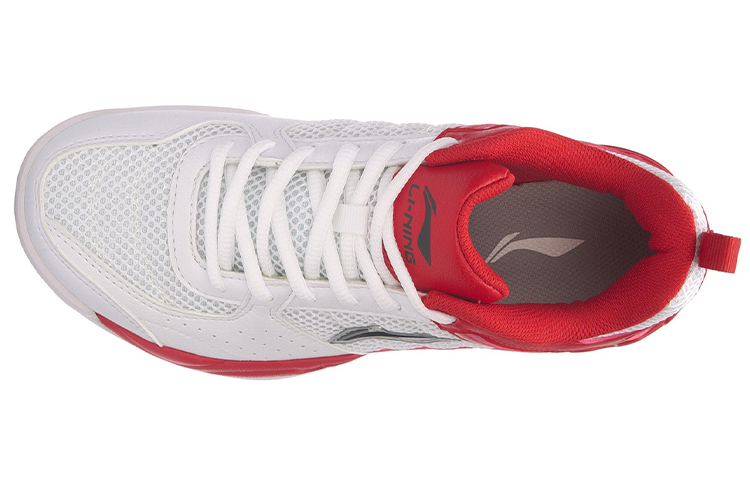 Lookbook (W) Li-Ning Attack 3 ''Wit Rood'' AYTM004-1