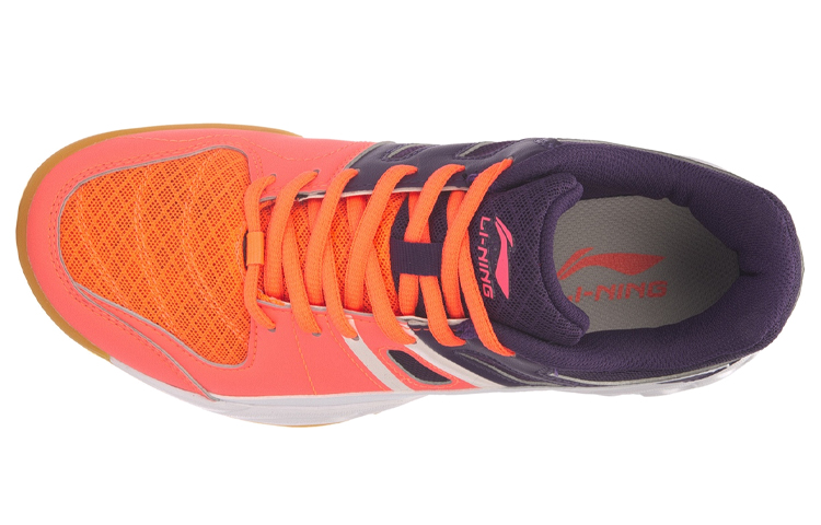 Lookbook (W) Li-Ning Attack "Orange Blanc Violet" AYTM054-3