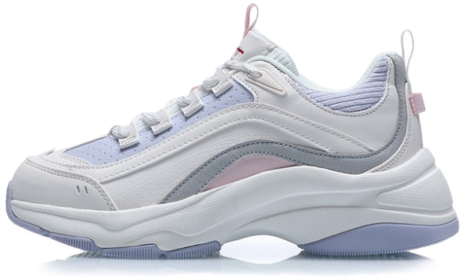(Women) Li-Ning Aurora Skywalk 'White Blue Pink' AGCQ494-2 Buy (Women) Li-Ning Aurora Skywalk 'White Blue Pink' AGCQ494-2