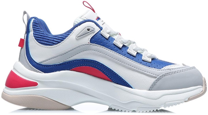 (Women) Li-Ning Aurora Skywalk 'White Blue Red' AGCQ494-1 Order (Women) Li-Ning Aurora Skywalk 'White Blue Red' AGCQ494-1