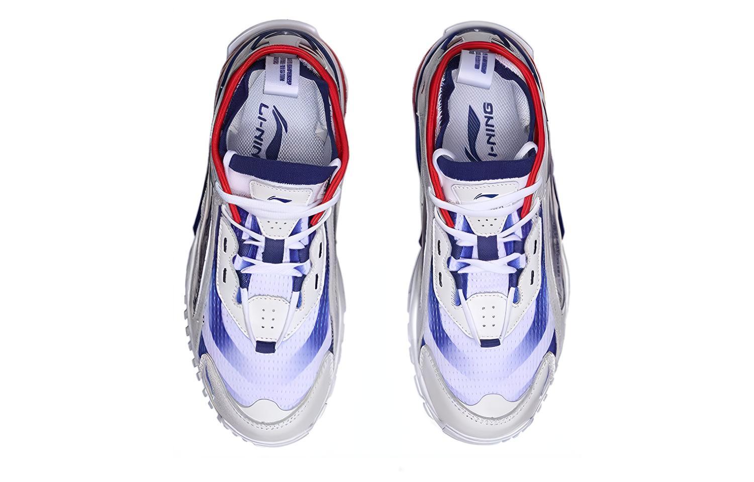 Lookbook (W) Li-Ning Aurora SkyWalker x Fashion Week Paris 'Putih Biru Merah' AGLN242-2