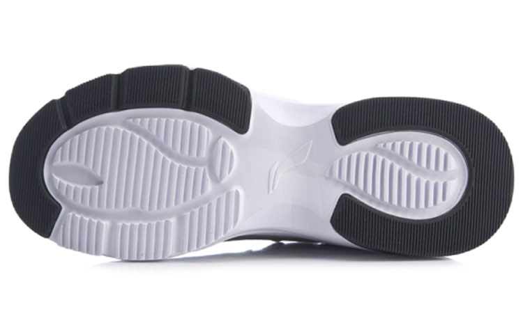 Shop (W) 리닝 오로라 윈드워커 '블랙 화이트 그레이' (Li-Ning Aurora WindWalker 'Black White Gray') AGCP108-5