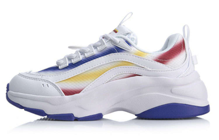 (Women) Li-Ning Aurora WindWalker 'White Blue Red' AGCP108-1
