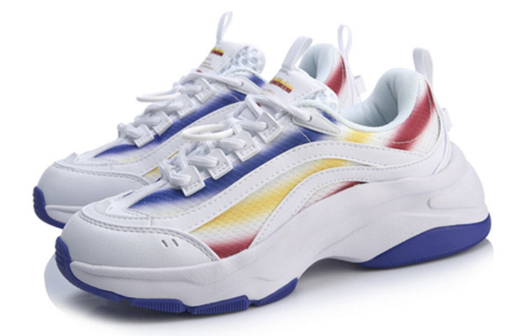 Lookbook (W) 리닝 오로라 윈드워커 '화이트 블루 레드' (Li-Ning Aurora WindWalker '화이트 블루 레드') AGCP108-1