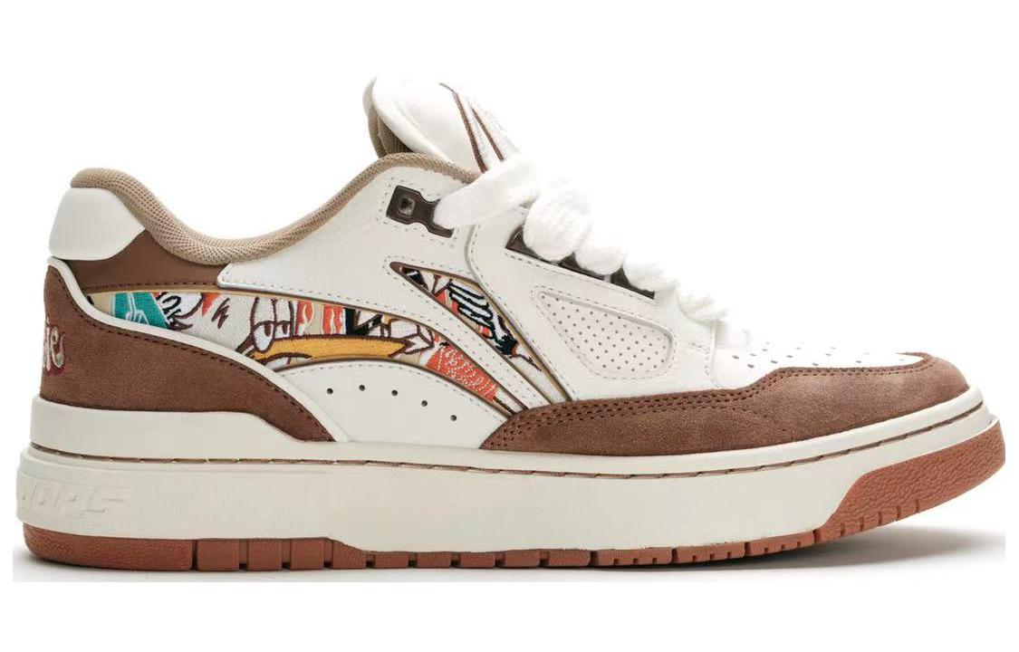 (W) Li-Ning BadFive Rookie 2 Low 'White Brown' 圖 2