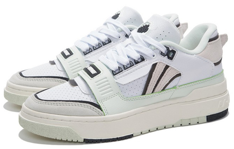 Lookbook (W) Li-Ning BadFive Rookie 'Putih Standard Hijau Muda' ABCS004-2