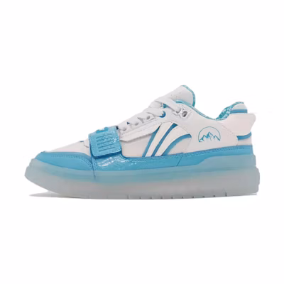(W) Li-Ning BadFive Rookie Low 'White Ice Blue'