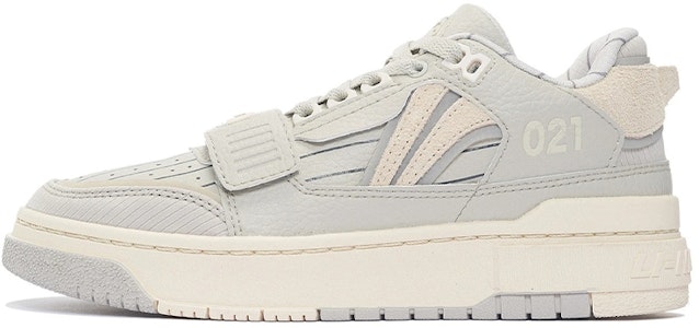 LiNing李宁 新秀Rookie 沪HOOD 潮流 低幫 復古籃球鞋 女款 灰白 上海城市限定 Buy LiNing李宁 新秀Rookie 沪HOOD 潮流 低幫 復古籃球鞋 女款 灰白 上海城市限定