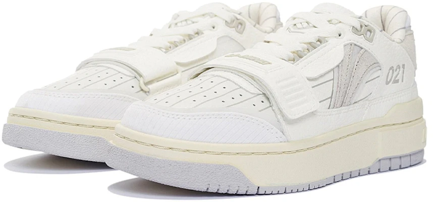 (W) Li-Ning BadFive Rookie Shanghai 'Putih Kelabu' ABCS028-14 Lookbook (W) Li-Ning BadFive Rookie Shanghai 'Putih Kelabu' ABCS028-14