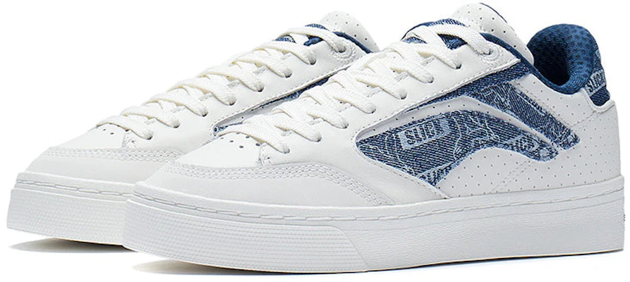李寧 惟吾 180 低幫 舒適軟彈滑板 鞋 女款 藍白色 Lookbook 李寧 惟吾 180 低幫 舒適軟彈滑板 鞋 女款 藍白色