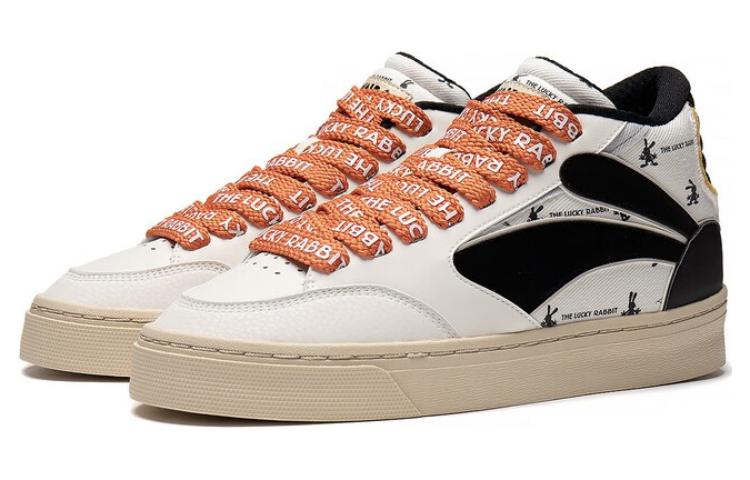 Order 迪士尼 OSWALD x Li-Ning 惟吾 180 耐磨透氣 低幫 板鞋 女款 白黑