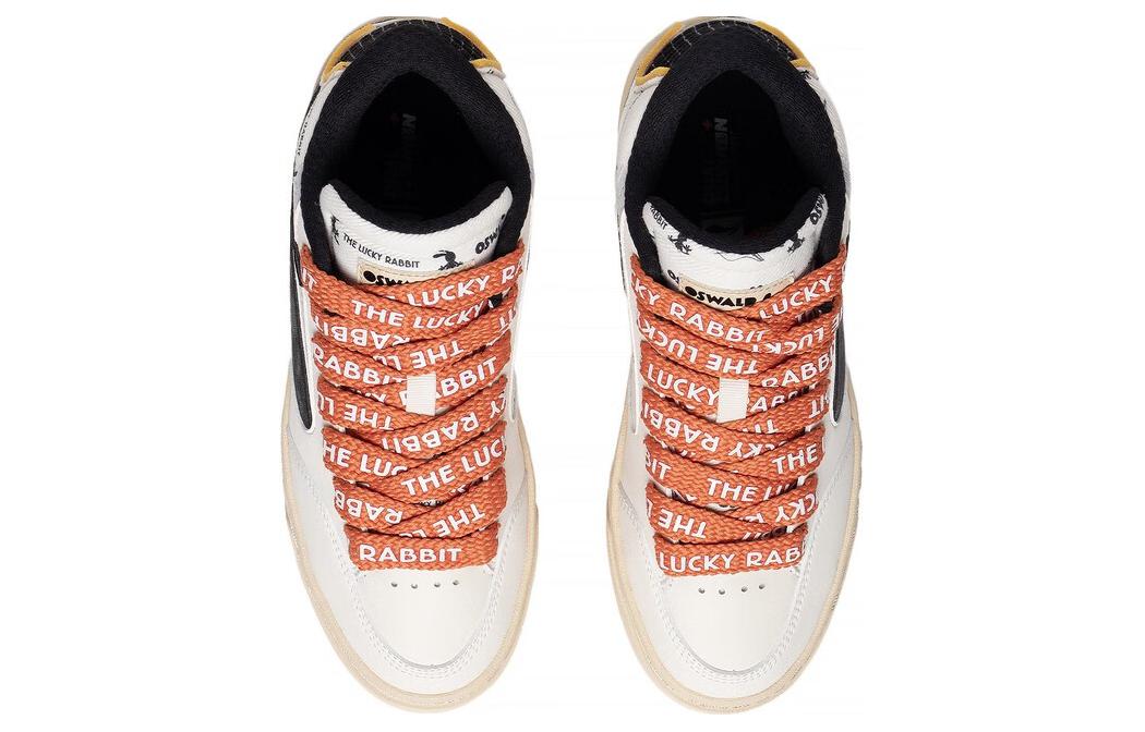 Lookbook 迪士尼 OSWALD x Li-Ning 惟吾 180 耐磨透氣 低幫 板鞋 女款 白黑