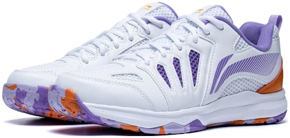 (W) Li-Ning Badminton Rendah 'Putih Ungu' AYTP004-6 Lookbook (W) Li-Ning Badminton Rendah 'Putih Ungu' AYTP004-6