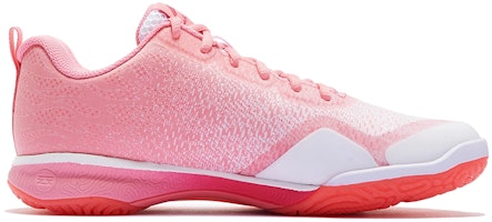 LiNing李寧 低筒耐磨羽球鞋 女款 粉色 Order LiNing李寧 低筒耐磨羽球鞋 女款 粉色