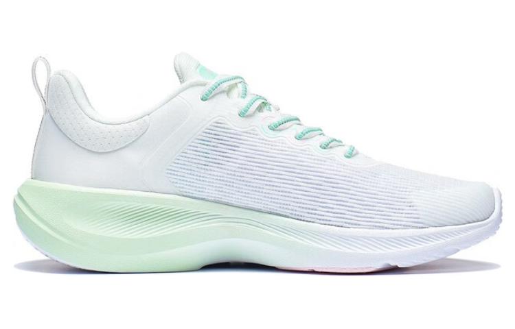 Order (Women) Li-Ning Badminton Sport Shoes 'White Green' AFVT012-3