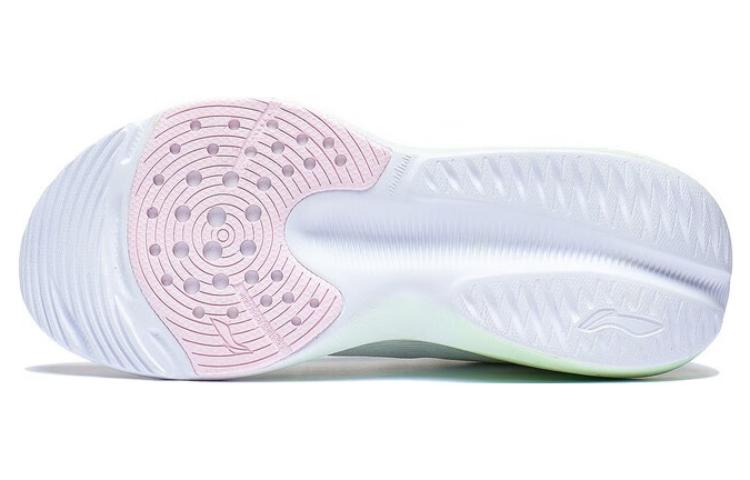 Purchase (Women) Li-Ning Badminton Sport Shoes 'White Green' AFVT012-3