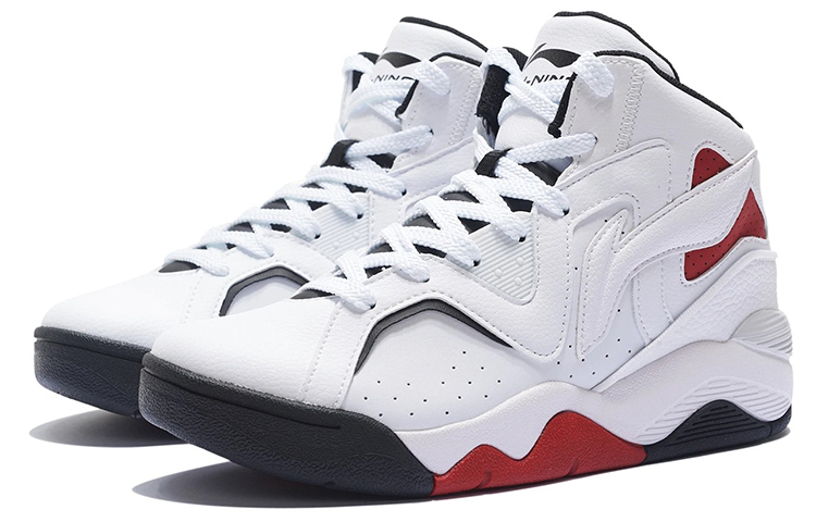 Lookbook (W) Li-Ning Basket Budaya 'Putih Merah' ABCS066-3